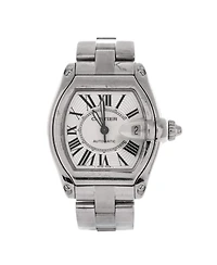 Pre-Owned Cartier Roadster Automatic Watch in Stainless Steel 37mm