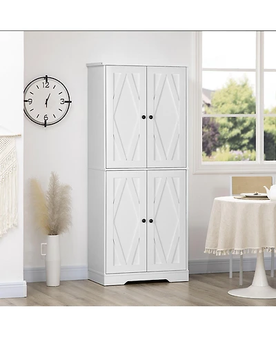 Slickblue Efficient Durable Kitchen Storage Cabinet for Small Kitchens and Clutter Control