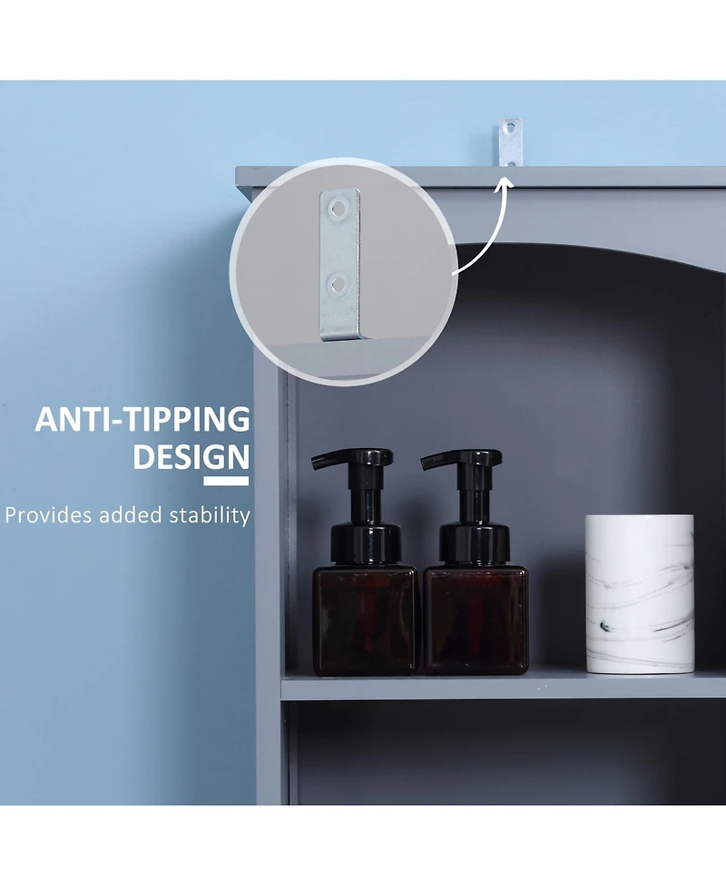 Slickblue Compact Durable Bathroom Cabinet Space Saver for Towels and Essential Storage