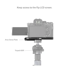SmallRig Foldable L-Bracket for Sony Alpha 7R V/7 Iv/7S Iii Camera