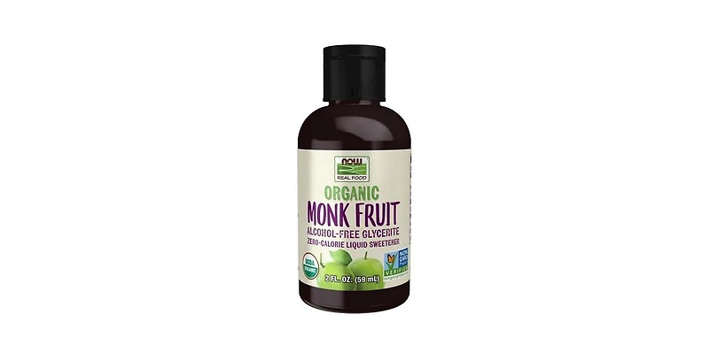 Now Foods Org Monk Fruit Glycerite Liquid ,2 Oz
