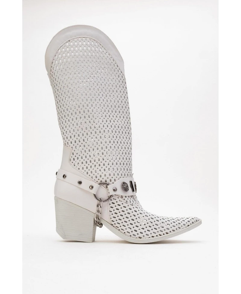 Prologue Shoes Lumen Block Heel Western Boot (Women)