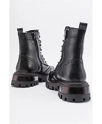Prologue Shoes Coralo Lace-Up Combat Boot (Women)
