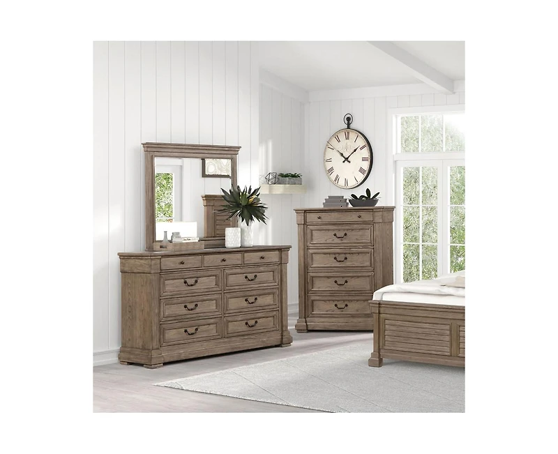 Casainc Weathered Storage Cabinet
