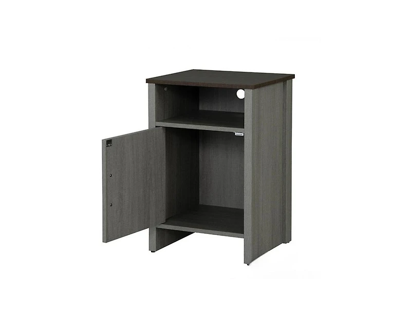 Casainc Two-Tone Storage Cabinet