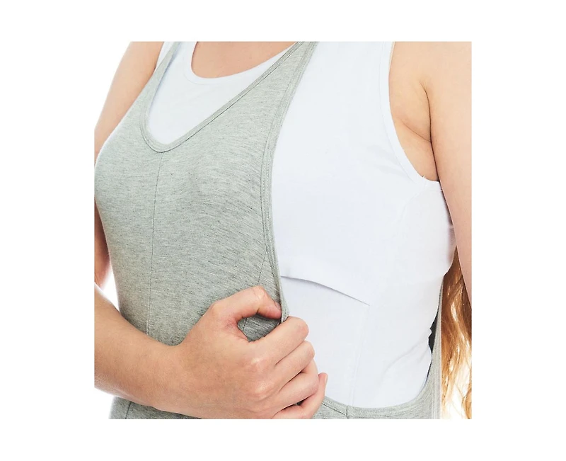 Everly Grey Maternity Brandi Maternity/Nursing Romper