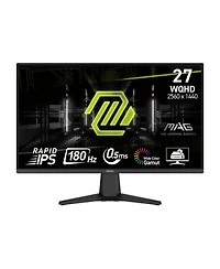 Msi Mag 275QF 27" 16:9 Wqhd 180Hz Ips Led Hdr Gaming Monitor, Metallic Black