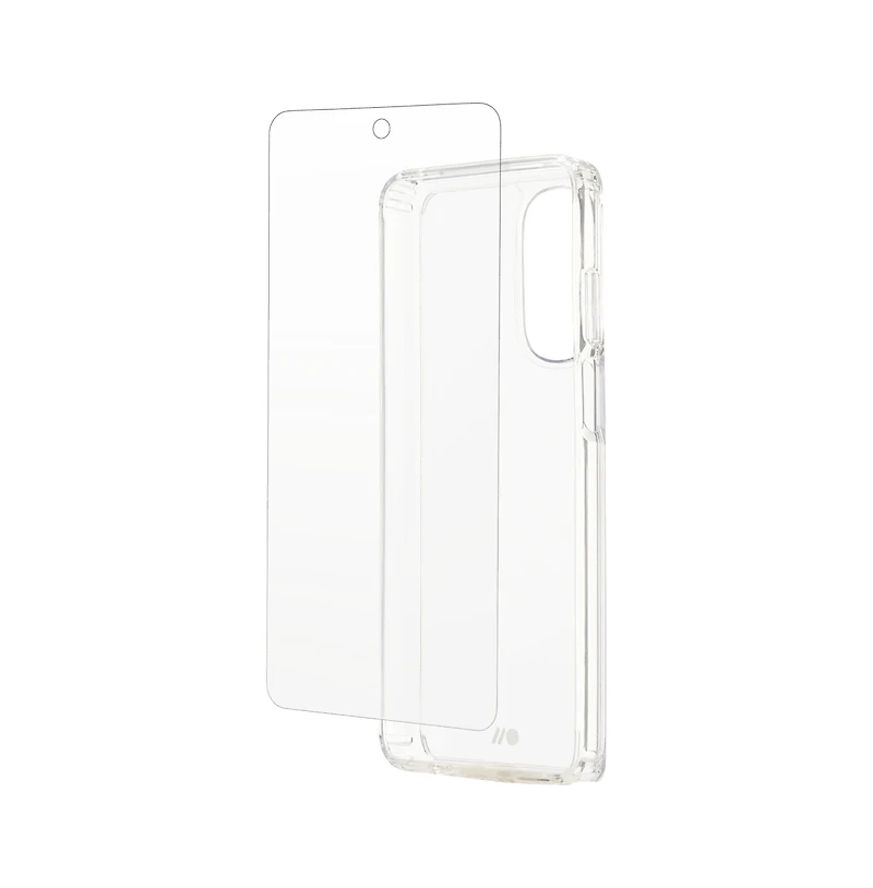Case-Mate Protection Pack Tough Case and Glass Screen Protector for Motorola Moto G Stylus 5G (2022) / Moto G Stylus (2022)