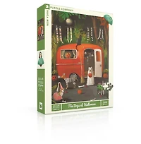 New York Puzzle Company The Dogs of Halloween 500 Piece Puzzle