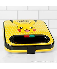 Uncanny Brands Pokemon Pikachu Sandwich Maker - Small Kitchen Appliance