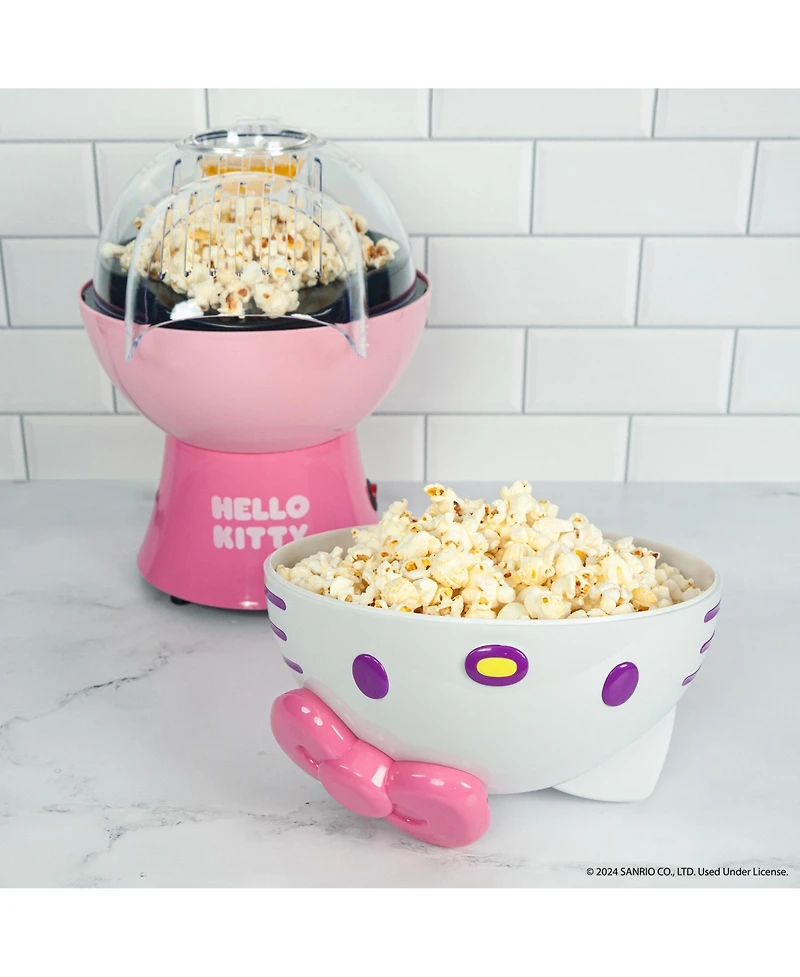 Uncanny Brands Hello Kitty Popcorn Maker - Kitchen Appliance