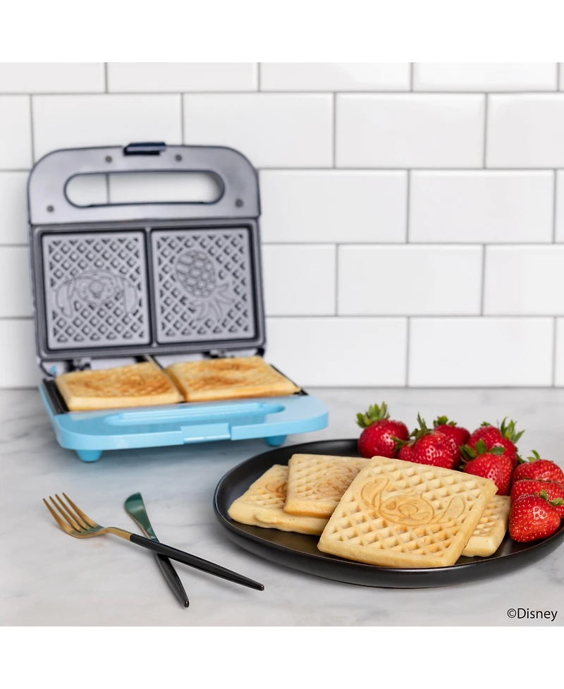 Uncanny Brands Disney Lilo and Stitch Waffle Maker - Make Lilo and Stitch Waffles