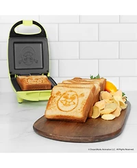Uncanny Brands Shrek Sandwich Maker - Small Kitchen Appliance