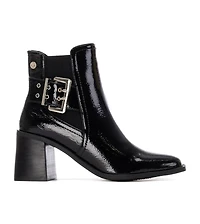 Xti Women's Heeled Patent Leather Chelsea Booties By Xti