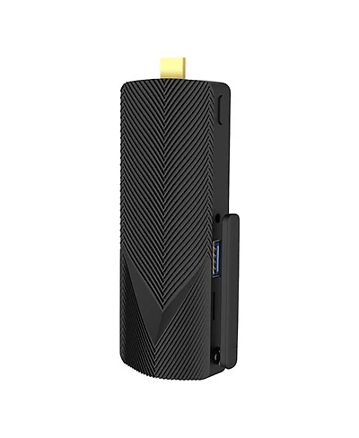 Azulle Access Pro Fanless Mini Pc Stick, Intel N100 0.8GHz, 8GB Ram, 128GB eMMC, Windows 11 Pro with Zoom Software