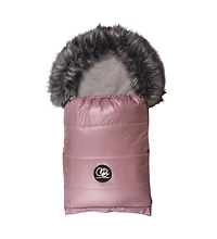 Cover Baby Baby Cover 0-3 Years Organic Premium Gray Wool Adjustable Footmuff in Pastel
