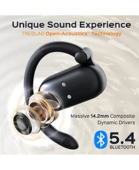 Treblab X-Open Open-Ear True Wireless Earbuds