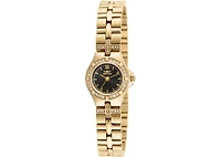 Invicta Women's 17065 Wildflower Quartz 3 Hand Black Dial Watch