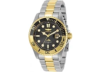 Invicta Men's 30944 Pro Diver Quartz 3 Hand Black Dial Watch