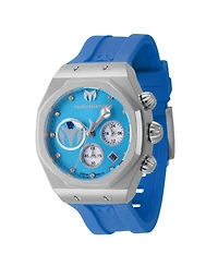 Technomarine Women's Tm-523006 Reef Quartz Chronograph Silver, Sky Blue Dial Watch