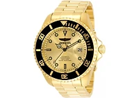 Invicta Men's 35723 Pro Diver Automatic 3 Hand Gold Dial Watch