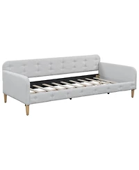 Streamdale Furniture Twin Upholstered Daybed with 4 Support Legs