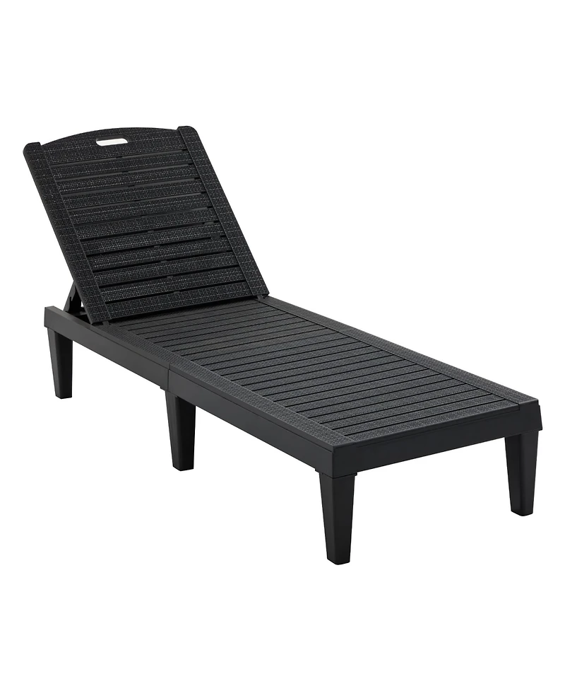 Streamdale Resin Outdoor Chaise Lounge Set (2)
