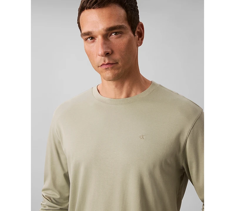 Calvin Klein Men's Crewneck Long Sleeve T-Shirt