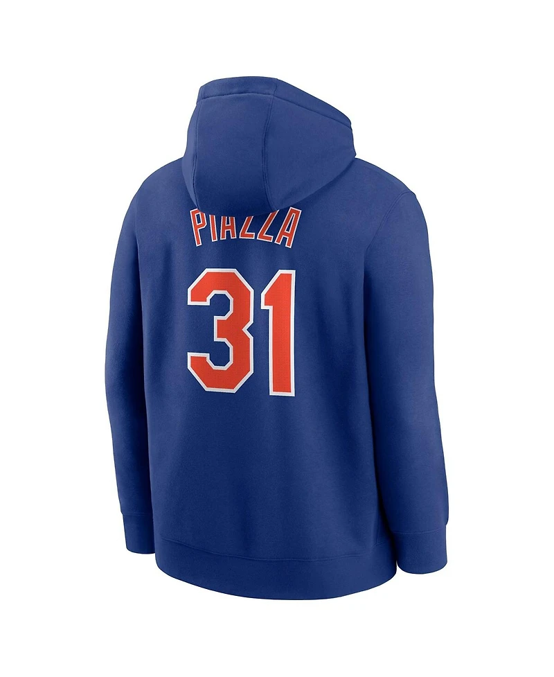 Nike Men's Mike Piazza Royal New York Mets Retired Player Name Number Club Pullover Hoodie