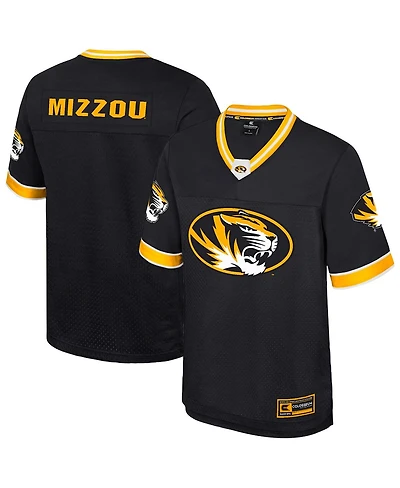 Colosseum Men's Black Missouri Tigers Nothing But The Hits Football Jersey