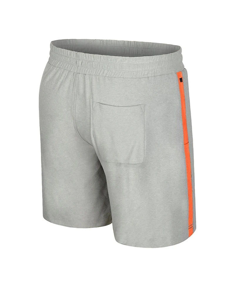Colosseum Men's Gray Miami Hurricanes Mac Shorts
