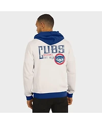 Darius Rucker Collection by Fanatics Men's Cream Chicago Cubs Polar Fleece Full-Zip Hoodie
