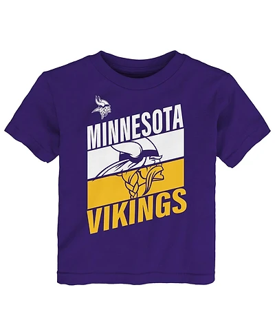Outerstuff Toddler Purple Minnesota Vikings Teamwork T-Shirt