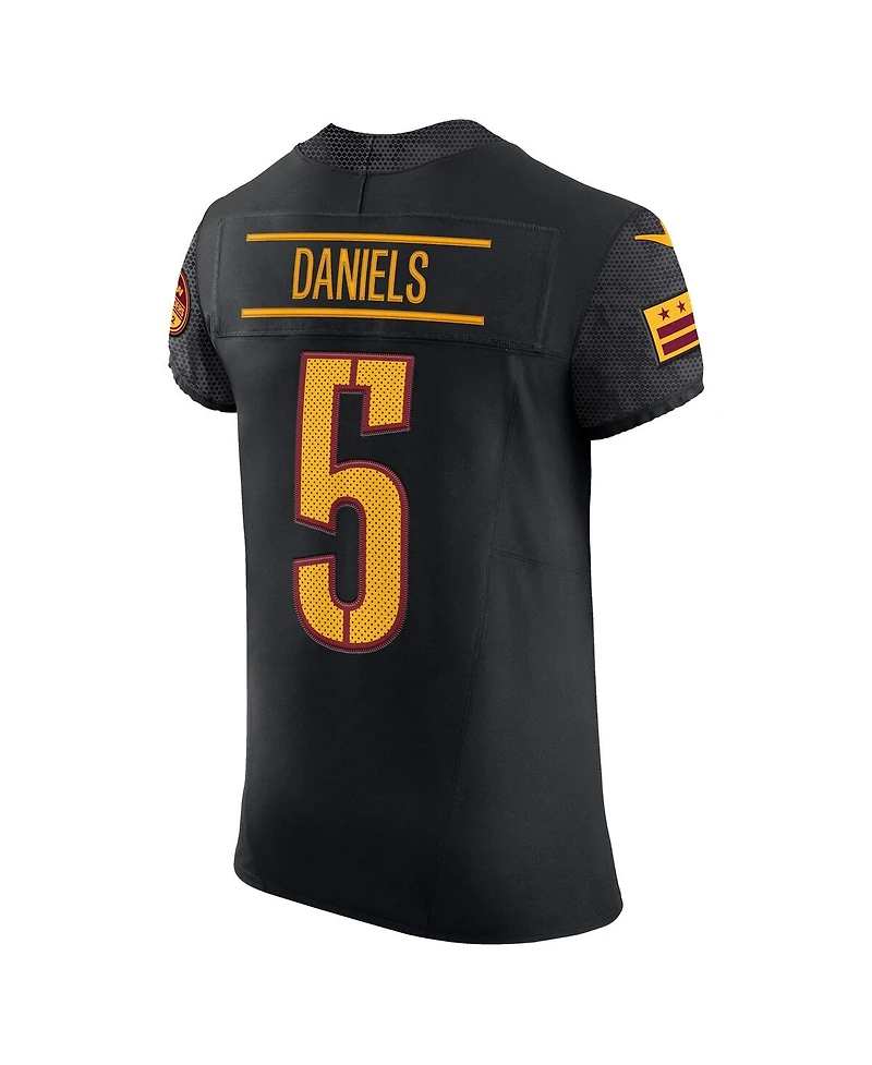 Nike Men's Jayden Daniels Black Washington Commanders Alternate Vapor F.u.s.e. Elite Jersey