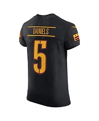 Nike Men's Jayden Daniels Black Washington Commanders Alternate Vapor F.u.s.e. Elite Jersey