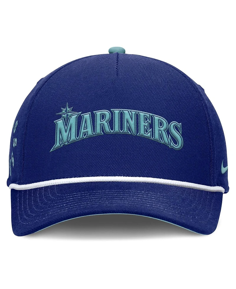 Nike Men's Royal Seattle Mariners Father's Day Rise Adjustable Hat