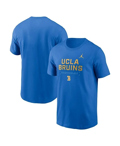 Jordan Men's Blue Ucla Bruins 2025 Courtside Basketball Performance T-Shirt