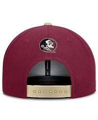 Nike Men's Garnet/Gold Florida State Seminoles 2025 On-Field Patch Pro Dri-fit Snapback Hat