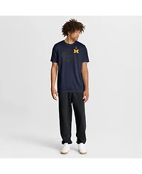 Jordan Men's Navy Michigan Wolverines Campus Shadow Legend Performance T-Shirt