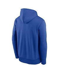 Nike Men's Royal Kentucky Wildcats Team Stacked Performance Pullover Hoodie