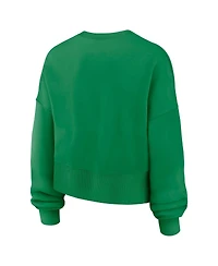 Nike Women's Green Oregon Ducks Oversized Phoenix Arch Pullover Sweatshirt