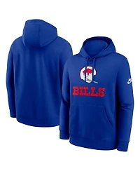 Nike Men's Royal Buffalo Bills Best Season Rewind Club Pullover Hoodie