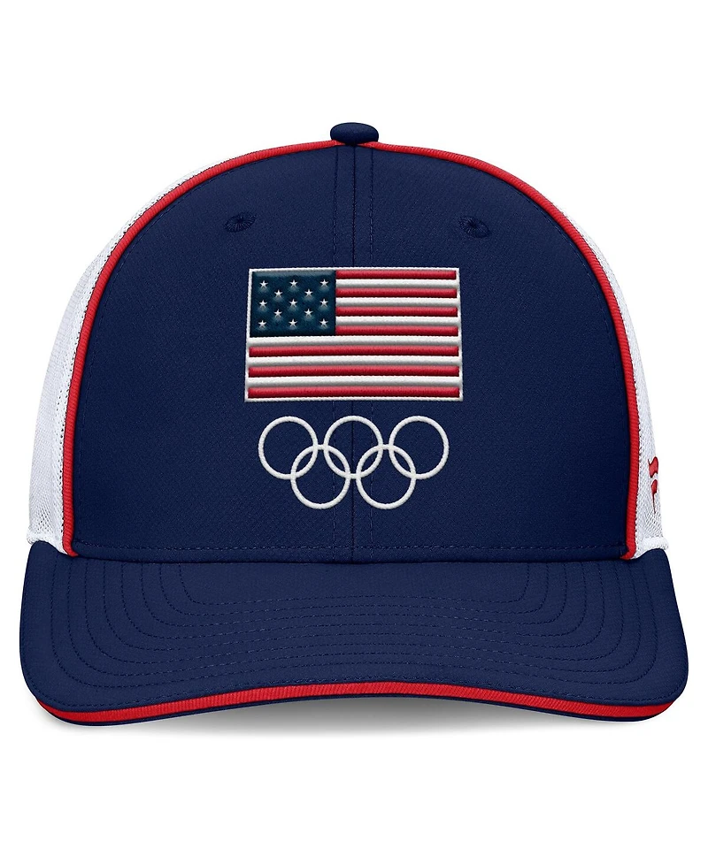 Fanatics Men's Navy Team Usa Contest Adjustable Hat