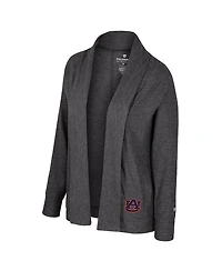 Colosseum Women's Charcoal Auburn Tigers Dash Cardigan