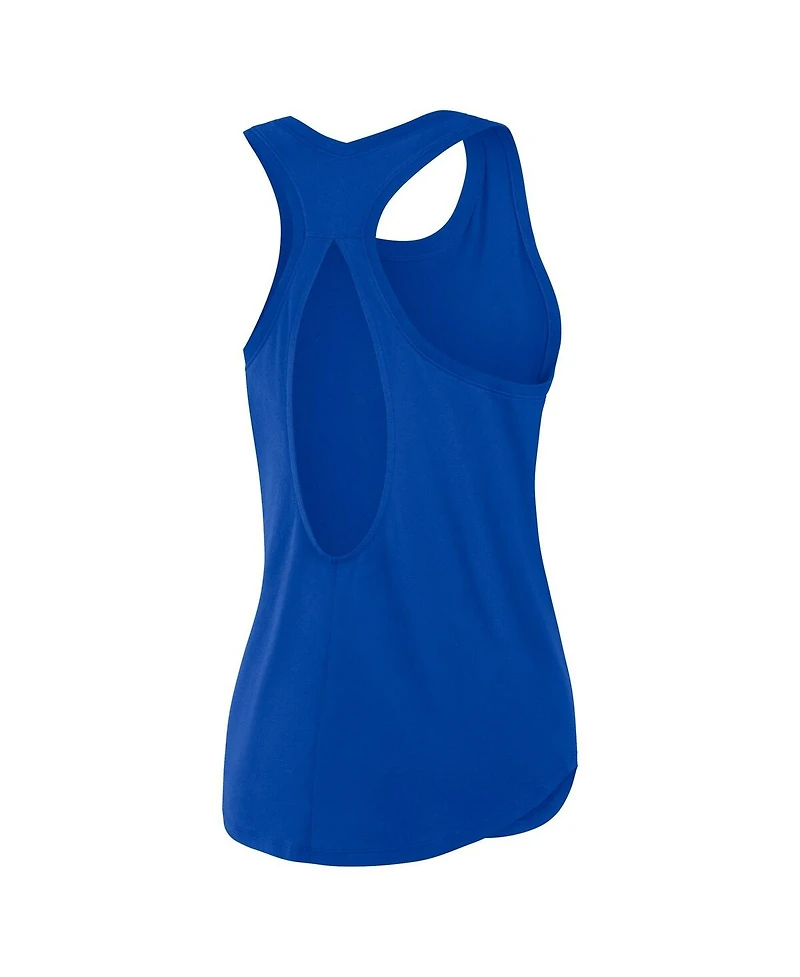 Fanatics Women's Royal Los Angeles Rams Iron Fan Tank Top