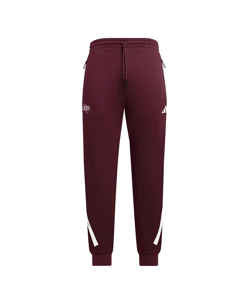 Adidas Maroon Texas A M Aggies Z.n.e. Pants