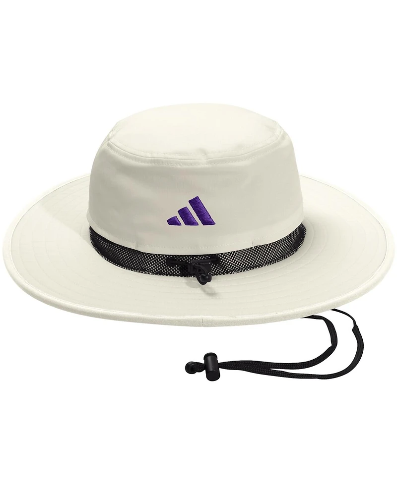 Adidas Men's and Women's Cream Washington Huskies Wide Brim Boonie Bucket Hat
