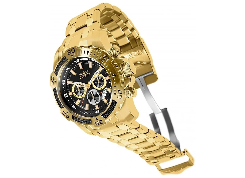 Invicta Men's Pro Diver Quartz Chronograph Black Dial Watch