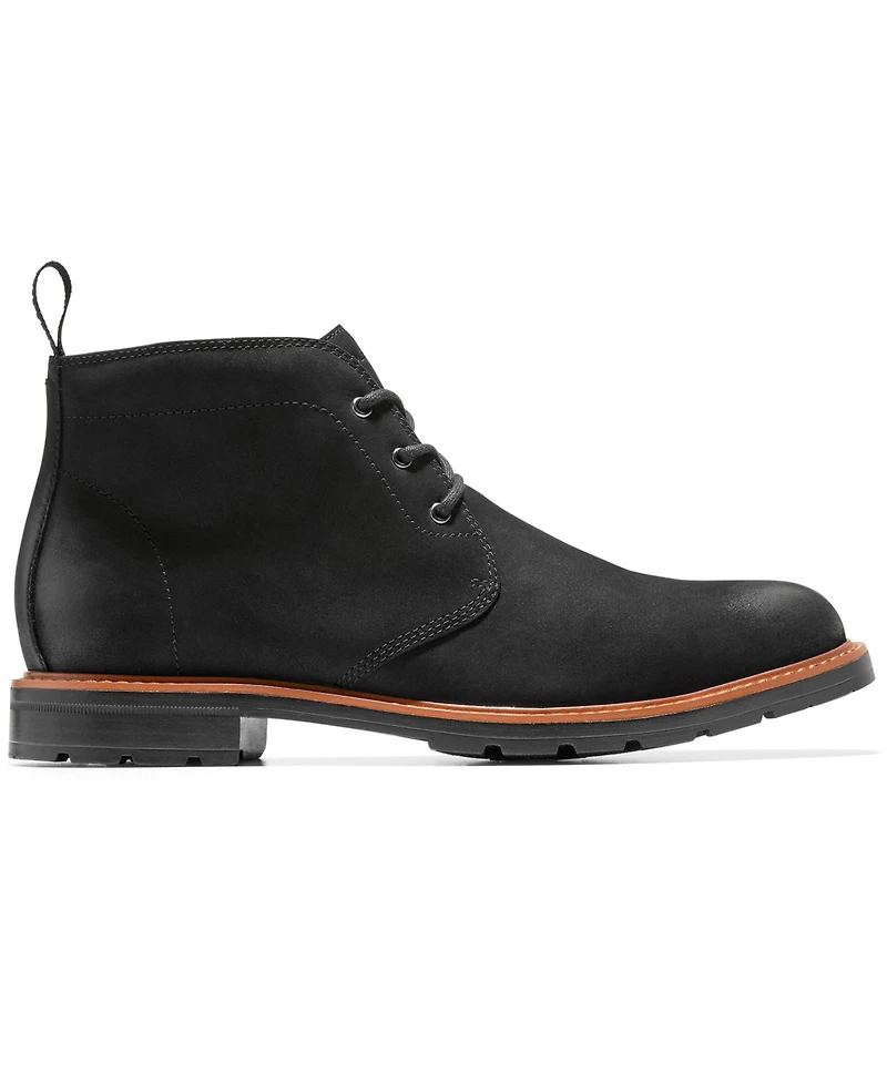 Cole Haan Men's Chamberlin Grand Chukka Lug Sole Boots