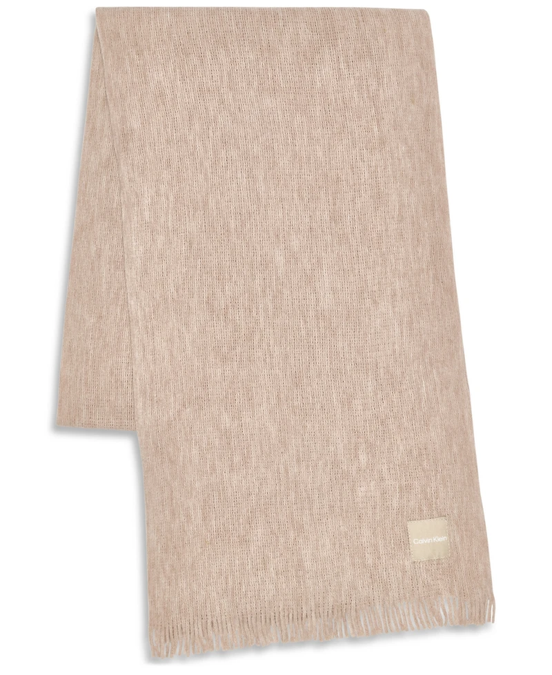 Calvin Klein Super Soft Fringe Detail Scarf
